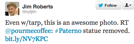 Jim Roberts Paterno tweet