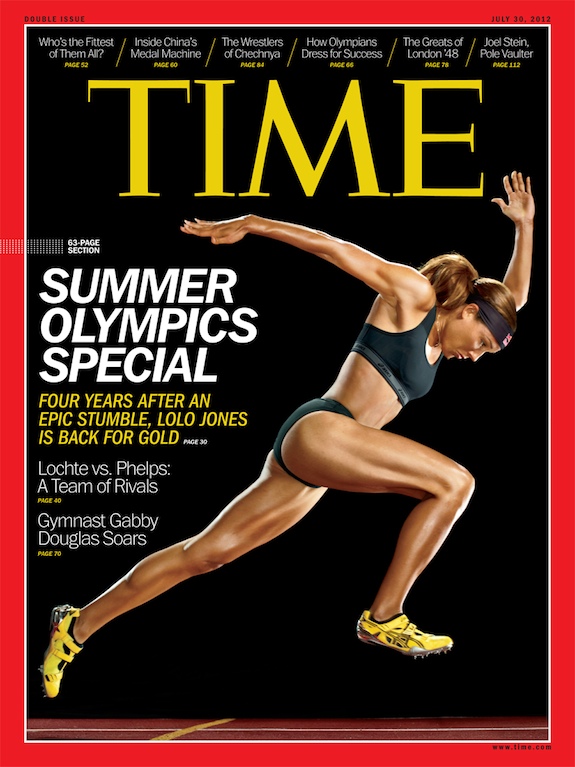 TIME Olympic Covers Feature Women Athletes as . . . Athletes