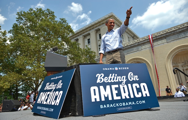 Obama Betting on America Dietsch