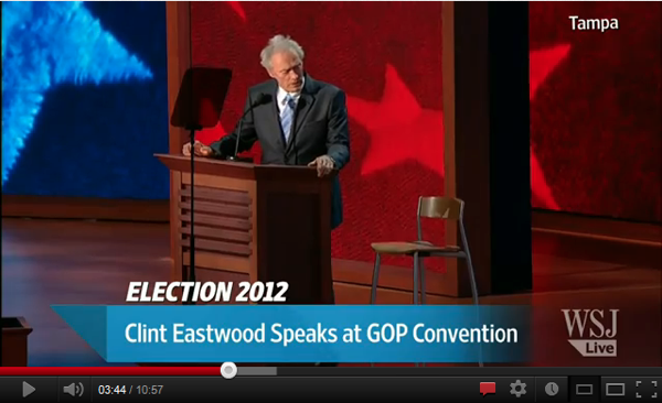 The Real Romney Keynote: Eastwood Renders the Invisible Invisible
