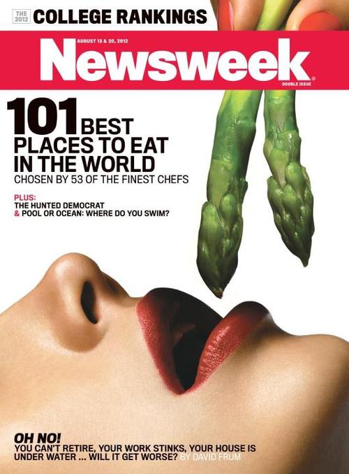 Woman Seduces Asparagus: Newsweek, Food Porn and the Foodie Patriarchy