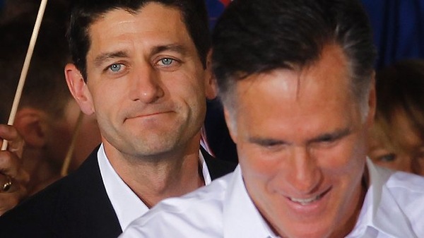 Ryan behind Romney