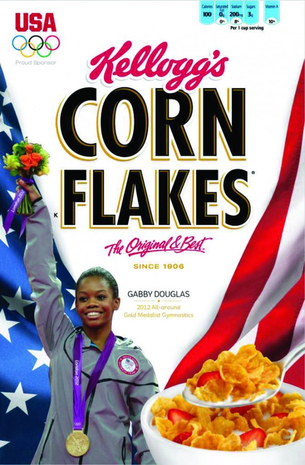 The Most Unplugged Gabby Douglas Photo: Breakfast of Champions BEFORE Kelloggs Came Calling