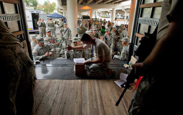 Crowley RNC guns National Guard