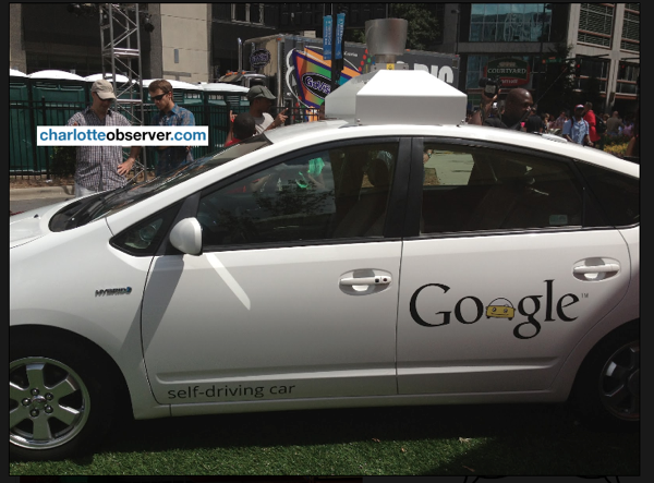Google self driving car DNC