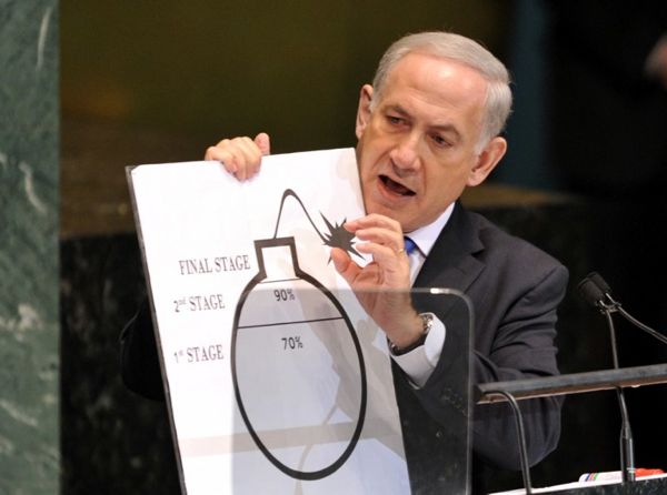 Netanyahu bomb fuse