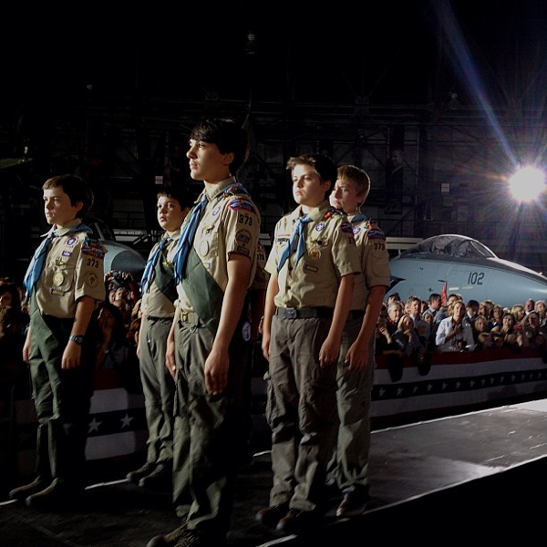 Dharapak Scouts Romney Rally Denver