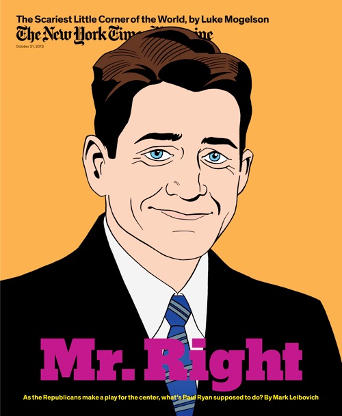 NYT Magazine Ryan cover illustration