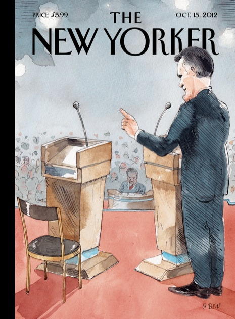 New Yorker's "Empty Chair" Cover: Nobama … But Also More Than One Romney