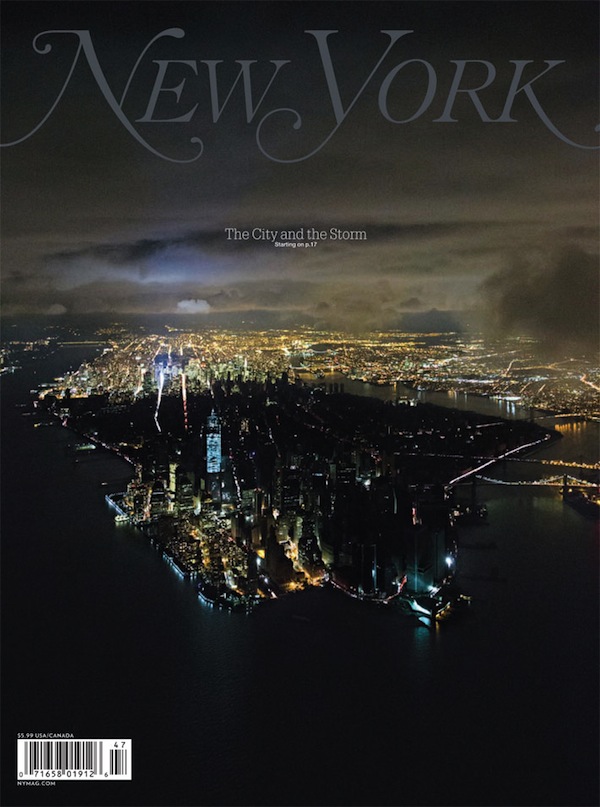 Some Thoughts on the Powerful New York Magazine "City and the Storm" Cover