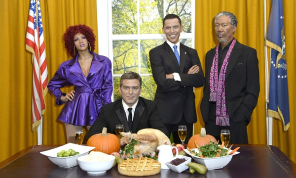 Your Turn: Obama Turkey Day Courtesy Madame Tussauds
