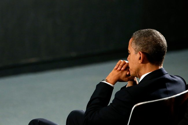 Newtown: Obama Meditating on Gun Violence