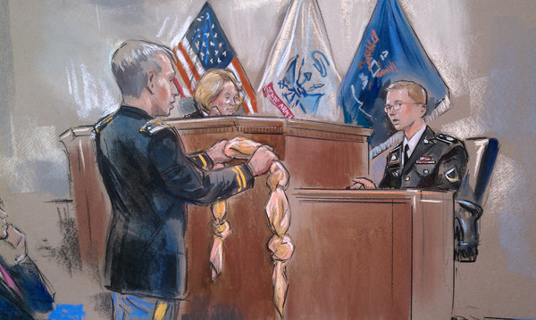 Bradley Manning Fit to be Tied