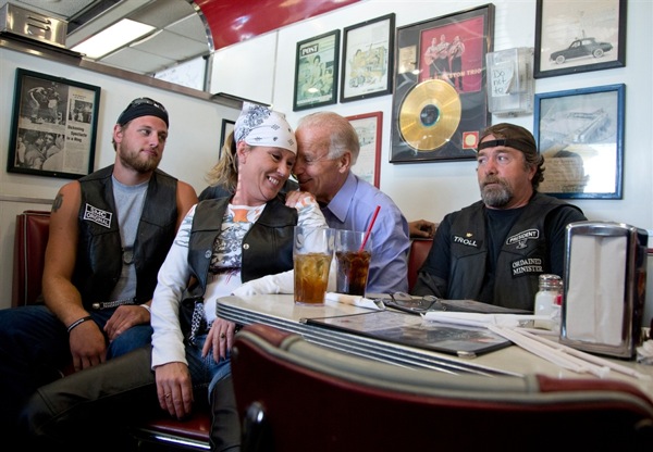 Biden Ohio diner