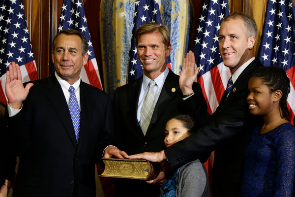 Gay Congressmen and the New American Family. (Or: Boehner's the Straight White Dude.)