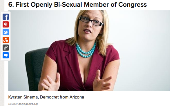 Kyrsten Sinema Buzzfeed screenshot