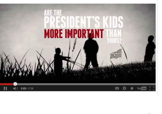 NRA's Bizarre Obama Attack: It's All About the Children