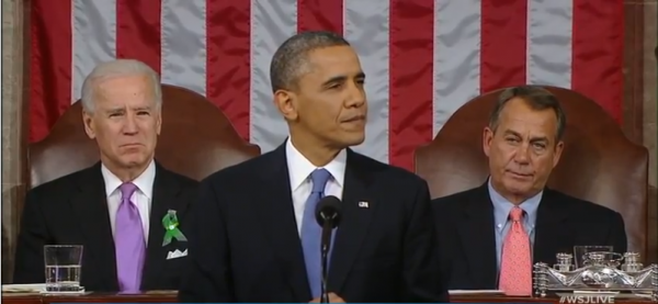 State of the Union '13 in Screen Shots: Emotion (and Mastery) of "They Deserve a Vote"