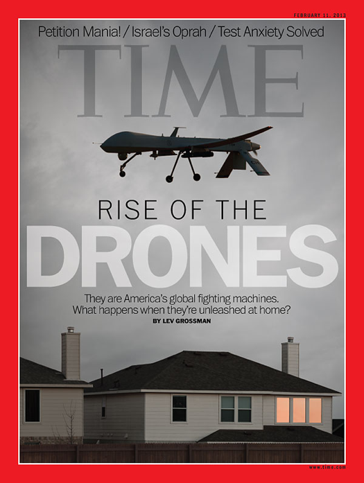 TIME drone cover