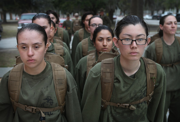 Women military recruits 3