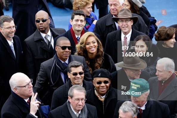 Beyonce Paul Ryan inauguration