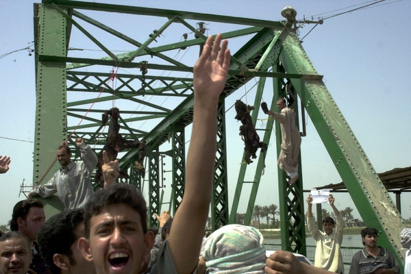 Khalid Mohammed Fallujah bridge Lightbox