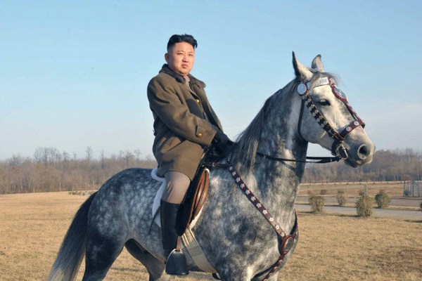 Kim Jong Un horse