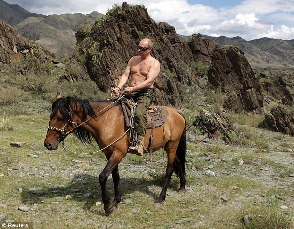 Putin horse