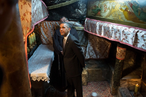 Souza Obama Church of Nativity