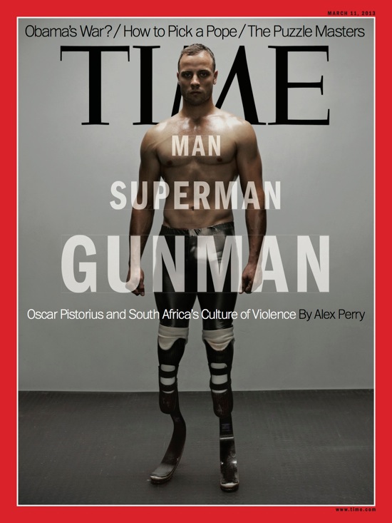 TIME cover Pistorius