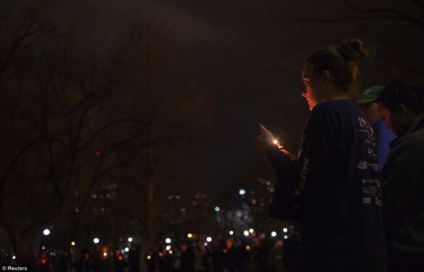 Arlington Street Church candlelight service