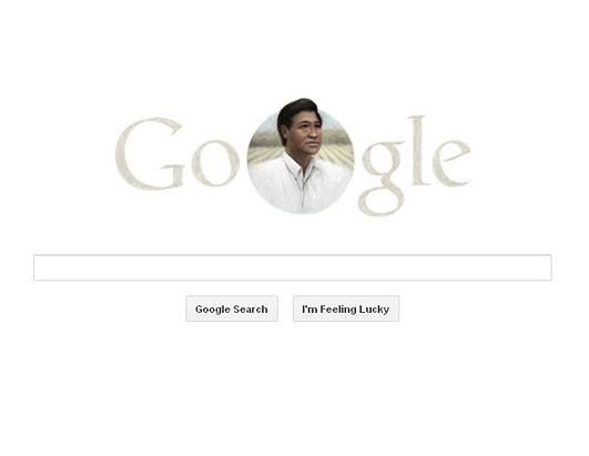 Google's Cesar Chavez doodle
