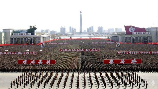 Pyongyang parade