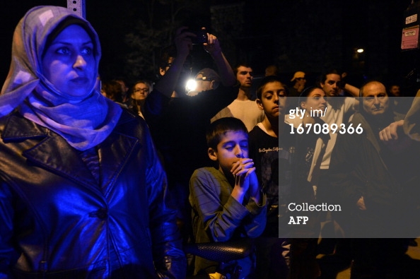 Residents pensive during Watertown standoff