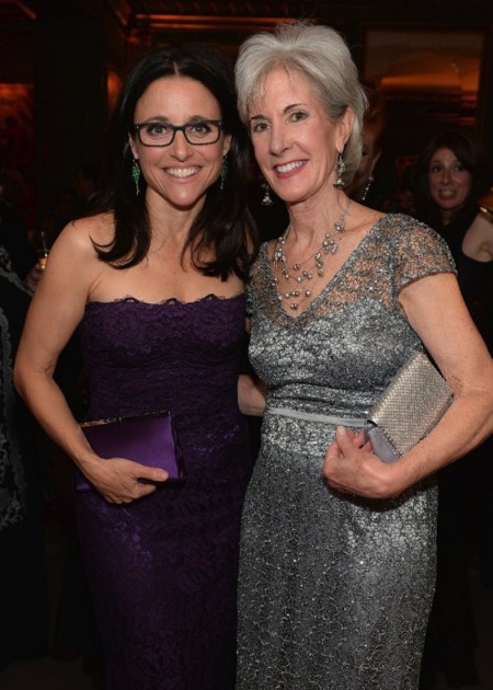 Sebellius Julia Dreyfus photos white house correspondents dinner sw 53 white house correspondents dinner party ss42