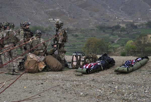 Soldier remains US helicopter crash Gerakhel Afghanistan