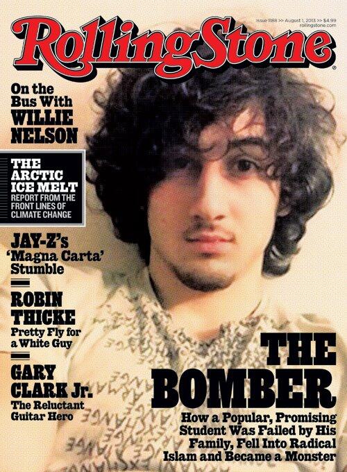 Dzhokhar Tsarnaev Rolling Stone cover