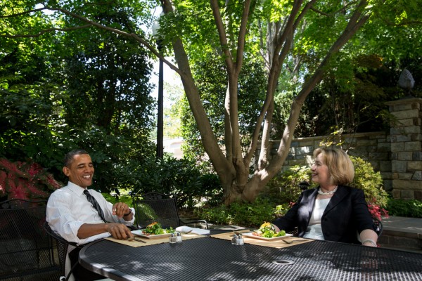 Beyond Lunch: Hillary and Obama Then and Now