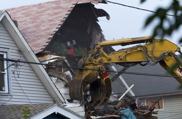 The Razing in Cleveland of Ariel Castro's House