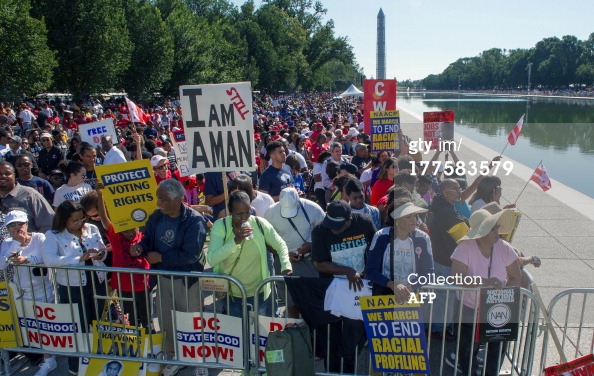 Richards Getty March on DC 13 Still a Man