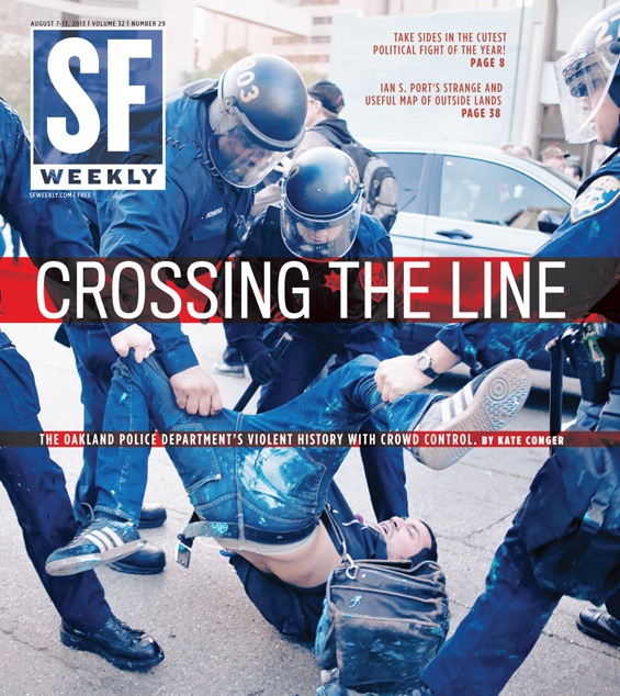 SF Weekly's Ball Busting Oakland PD Cover