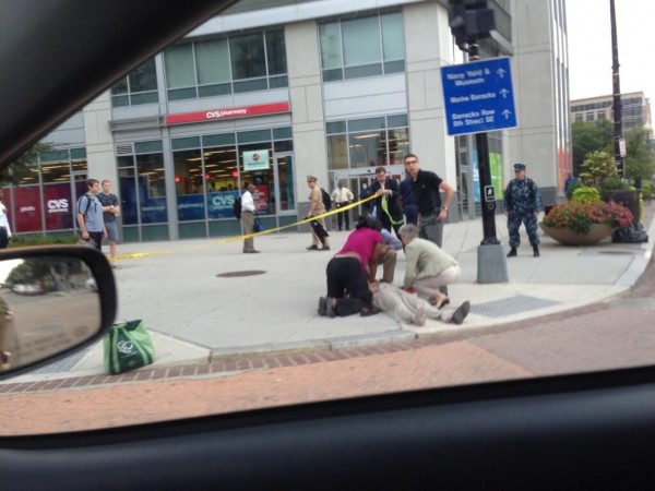 The Naval Yard Shooting Photo That Wasn't –Then Was