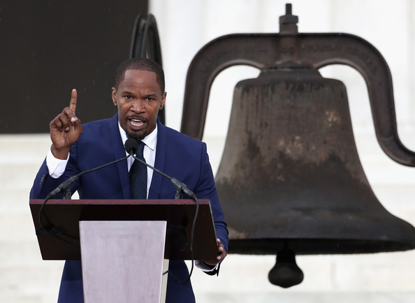 Jamie Foxx March on Washington