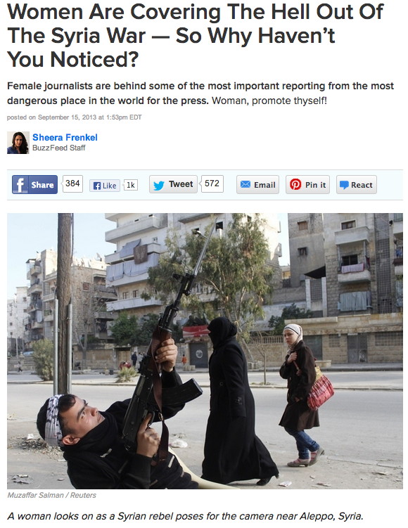 Women Journalists Covering Syria Buzzfeed