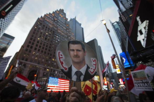 As Assad Reuters anti war rally