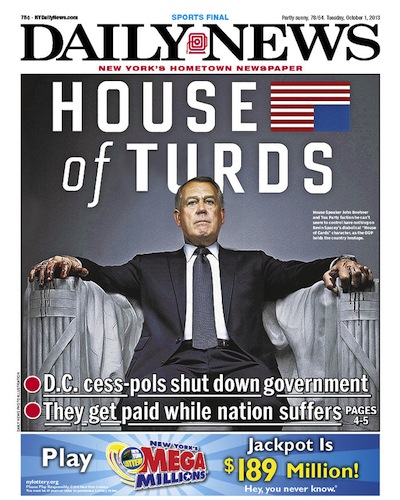 Daily News House of Turds