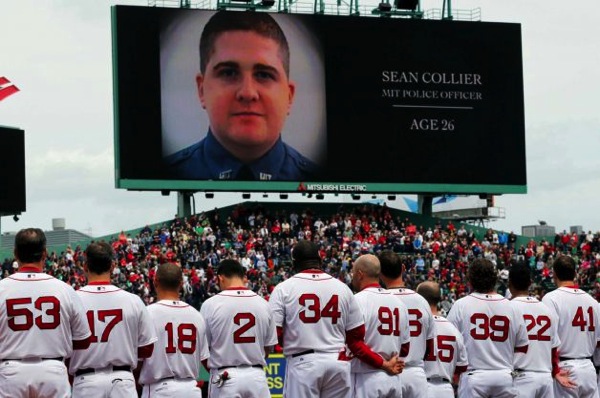 Michael Dwyer Boston Bombing Red Sox AP