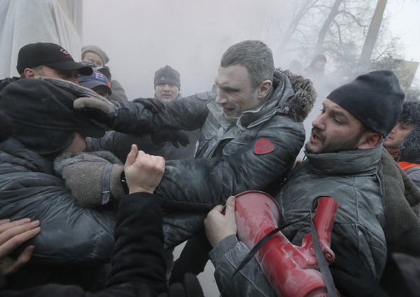 Klitschko Ukraine protest