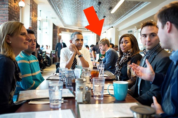 Latest Pushback to The White House Photo Op: President "That Guy" Meets the Millennials