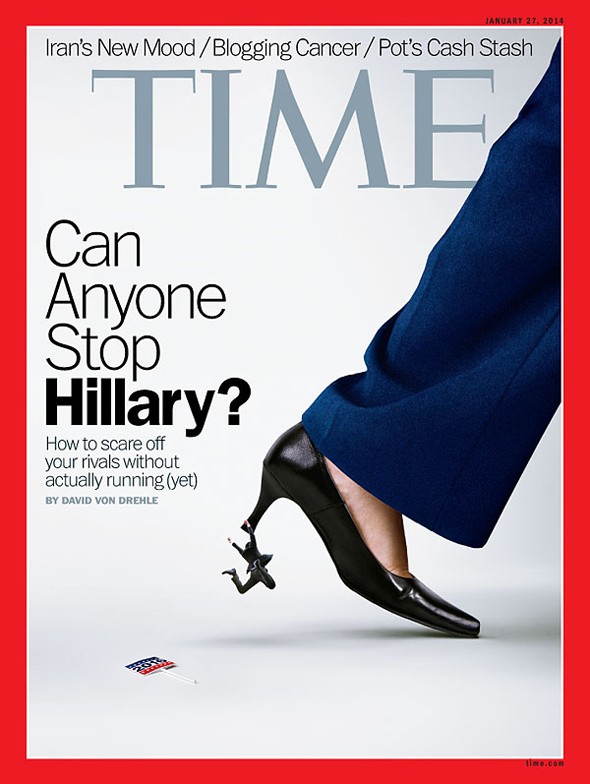 Attack of the 50 Ft Ginger Rogers: Sexism and the TIME "Unstoppable Hillary" 2016 Cover